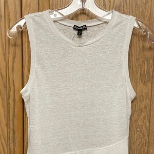 Express Women's White Summer Tank Top.